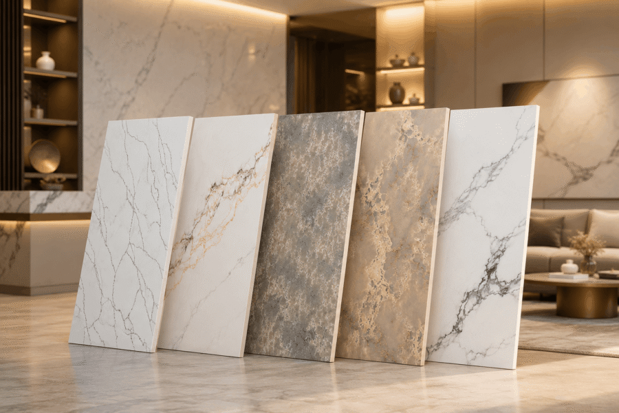 Choosing Quartz Stone Manufacturers for Premium Interior Projects