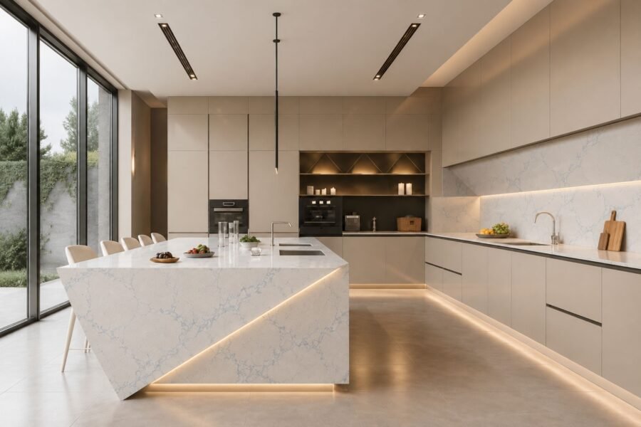 Why Quartz Kitchen Countertops Are Perfect for Luxury Homes